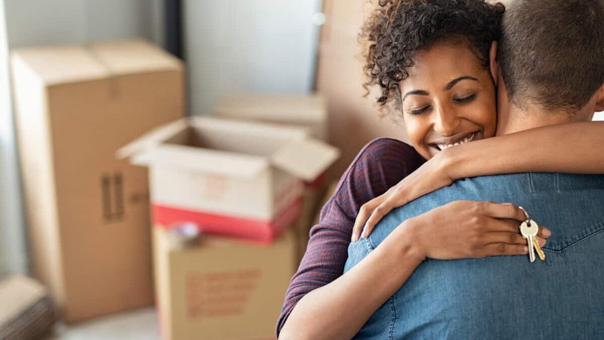moving into apartment