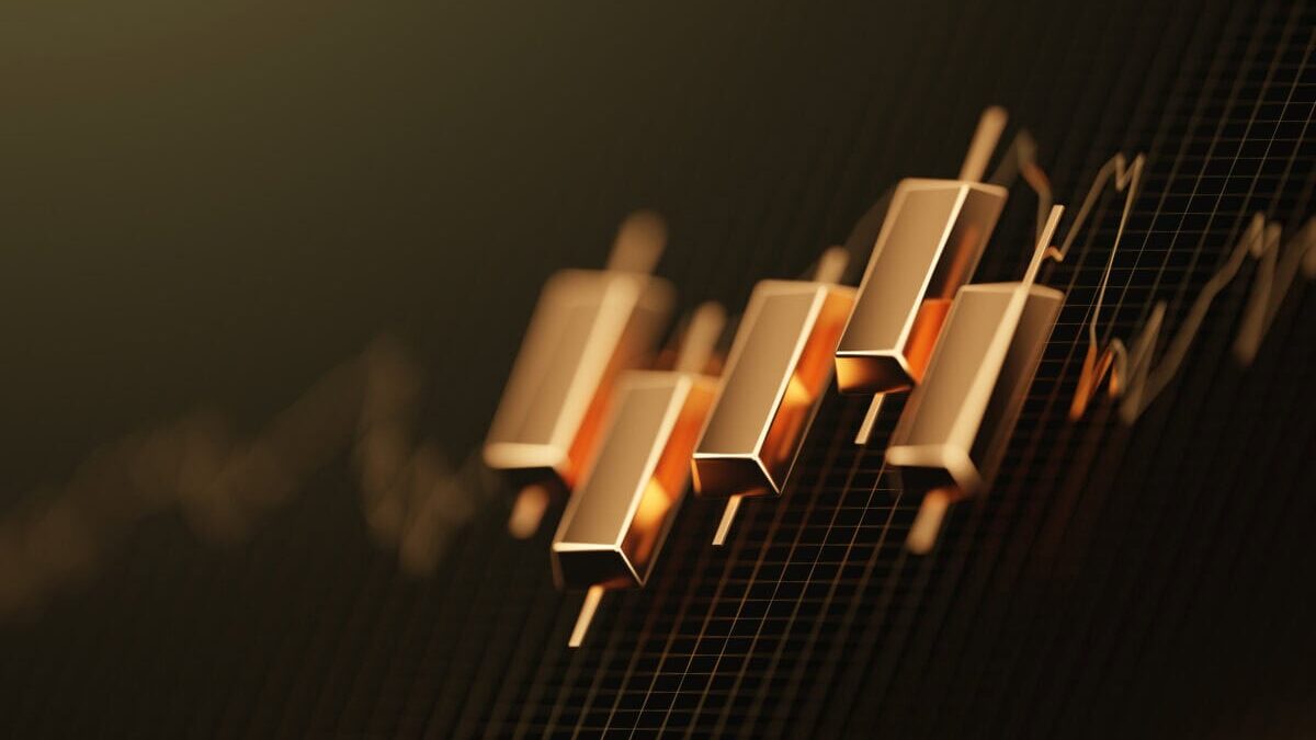 gold prices rise and fall